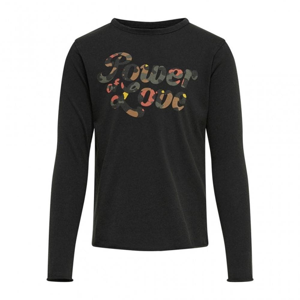 T-shirt Gris Fille Kids Only Lucy 1