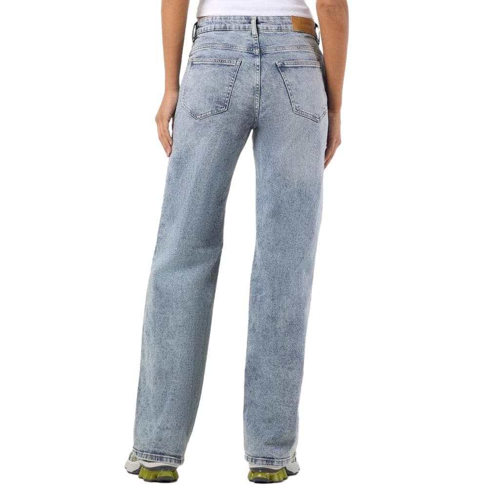 Jean Droit Bleu Femme Noisy May Landa 2