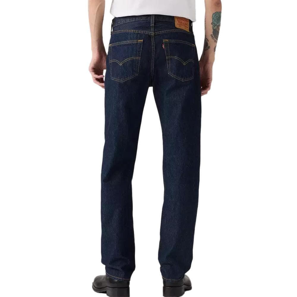 Jean Bleu Brut Homme Levi's 501 Levis Original Fit 2