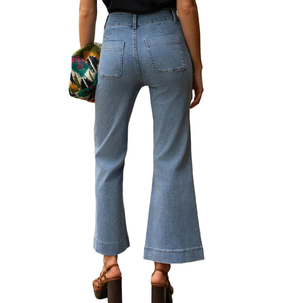 Jean flare Bleu Femme Oraije Elenette 2