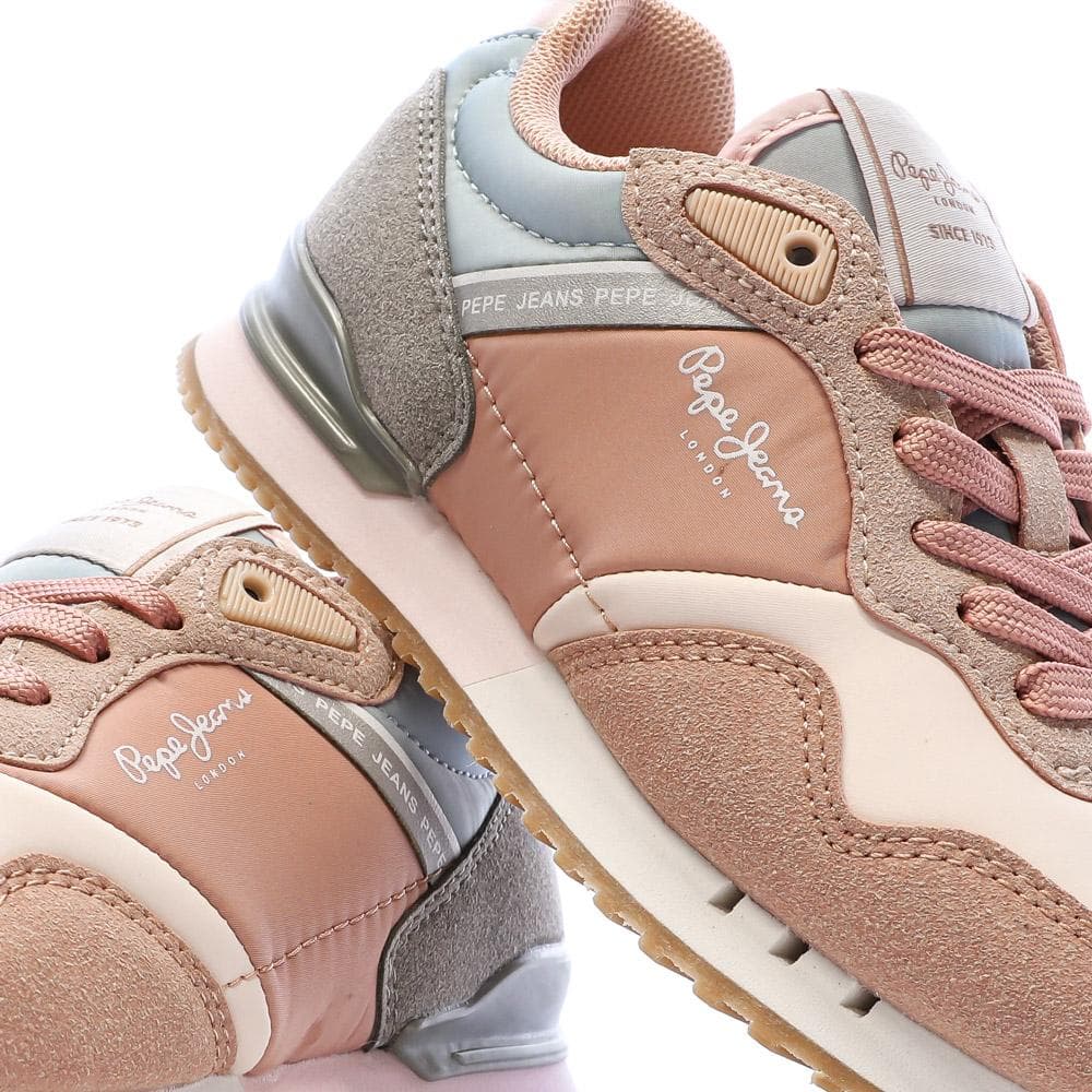 Baskets Rose Femme Pepe jeans London 7