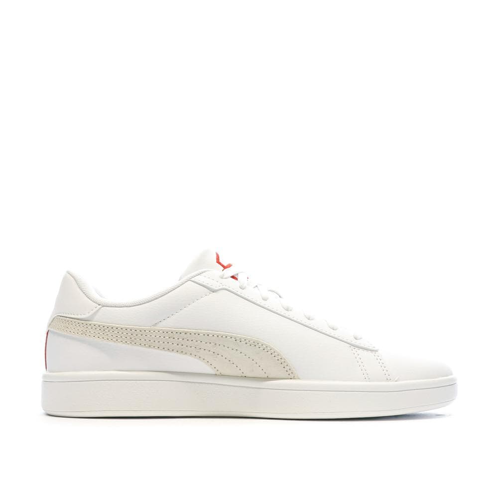 Baskets Blanches/Beiges Homme Puma Smash 3.0 2