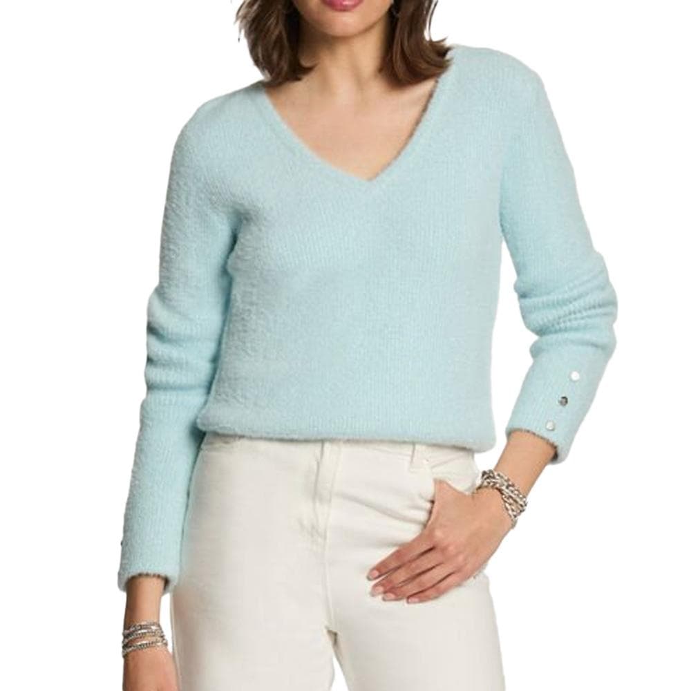 Pull Bleu Moyen Femme Morgan Moove 1