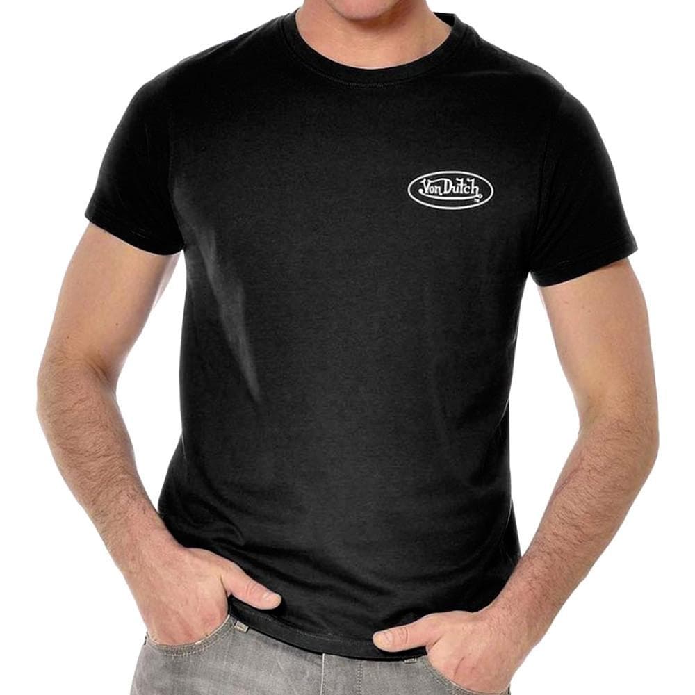 T-Shirt Noir Homme Von Dutch ART 1