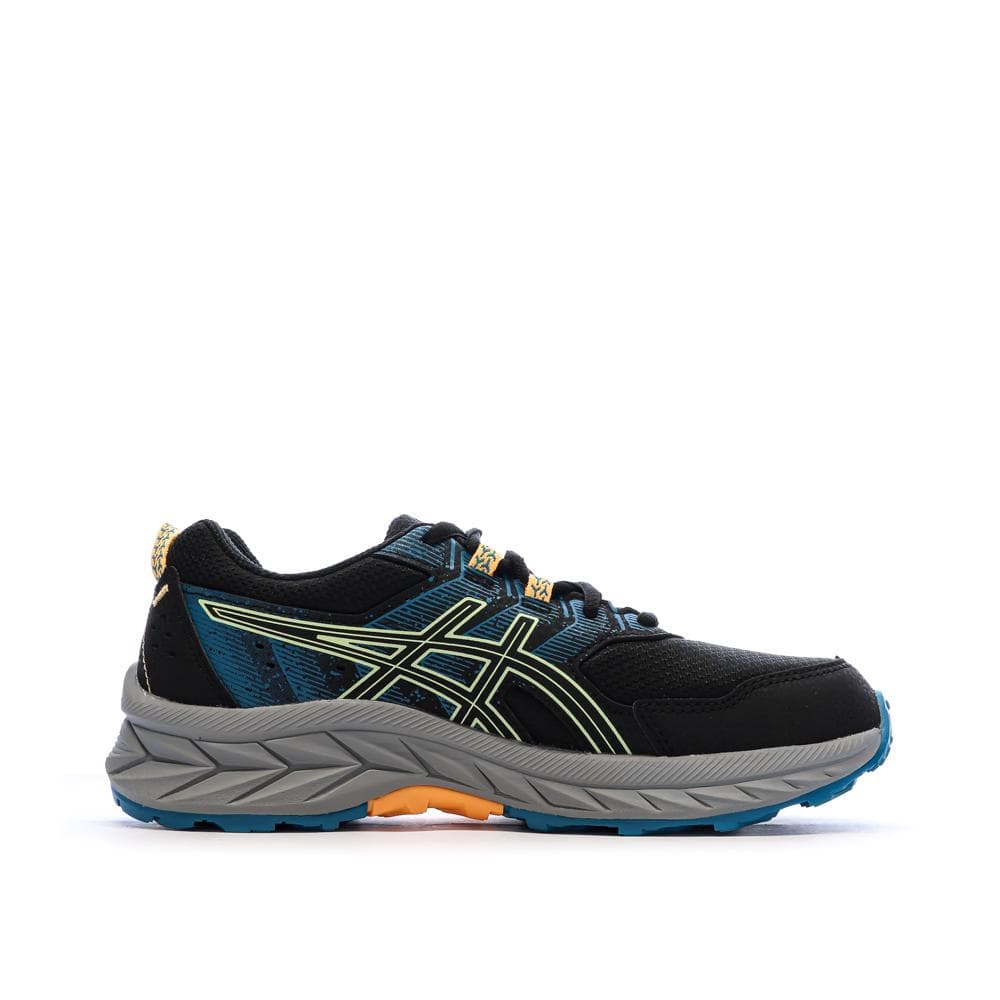 Chaussures de Running Noir/Gris Garçon Asics Pre Venture 9 2