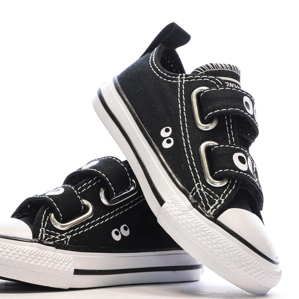 Baskets Noires Garçon/Fille Converse Ct All Star Eyes 7