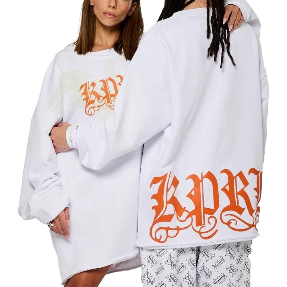 Sweat Blanc mixte Kaporal Vorb 1