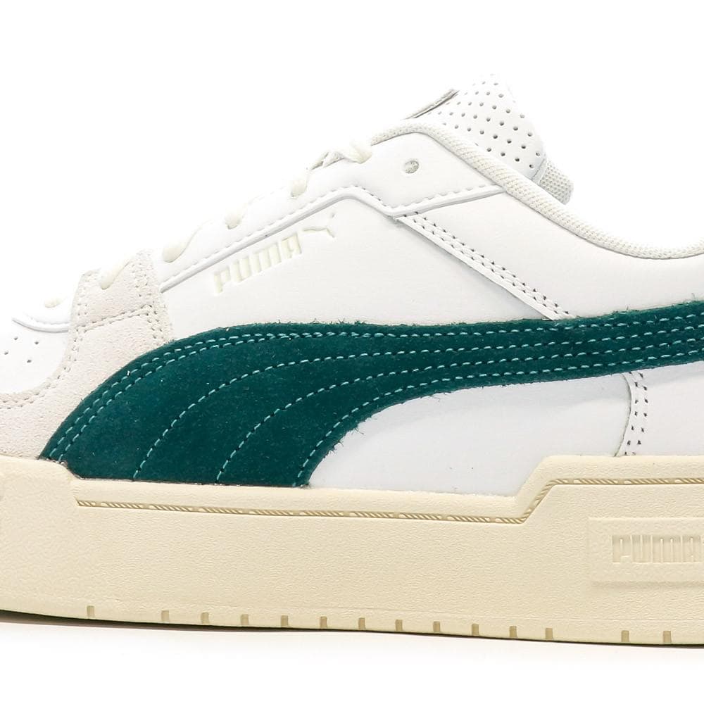 Baskets Blanches/Vertes Homme Puma League 7