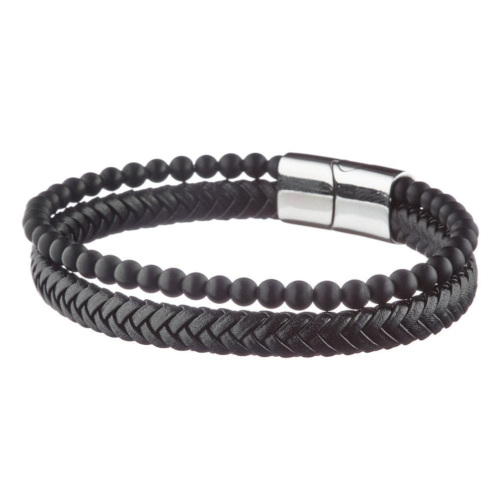 Bracelet Noir Homme Geographical Norway 315037 1