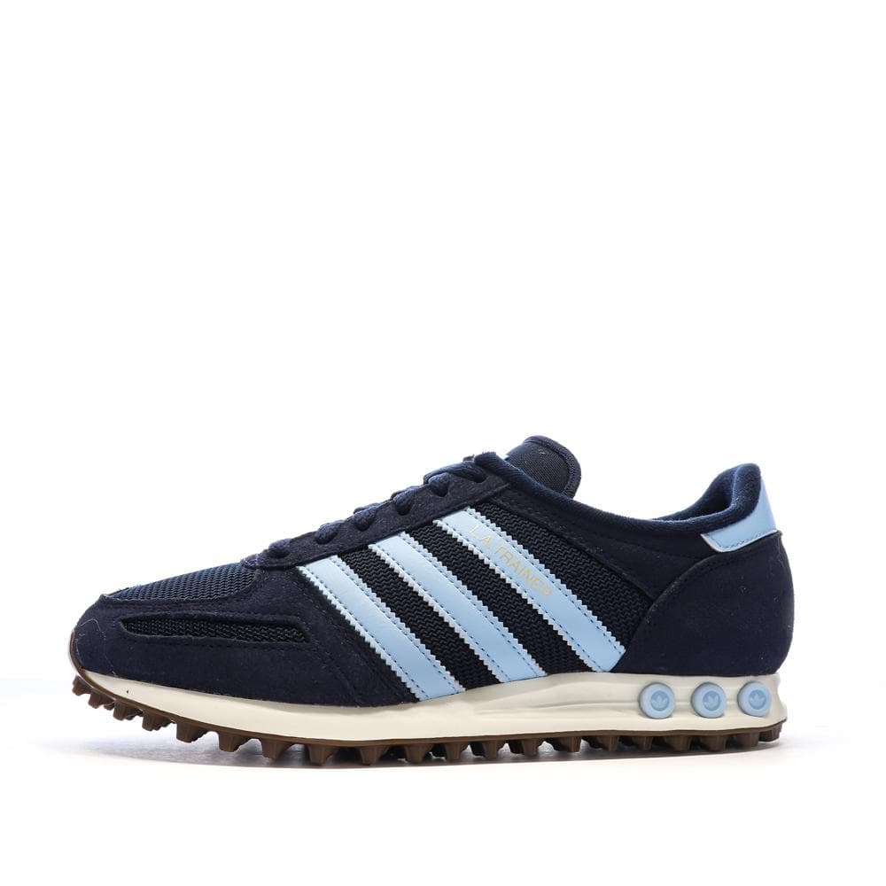 Baskets Marine/Bleu Homme Adidas La Trainer 1