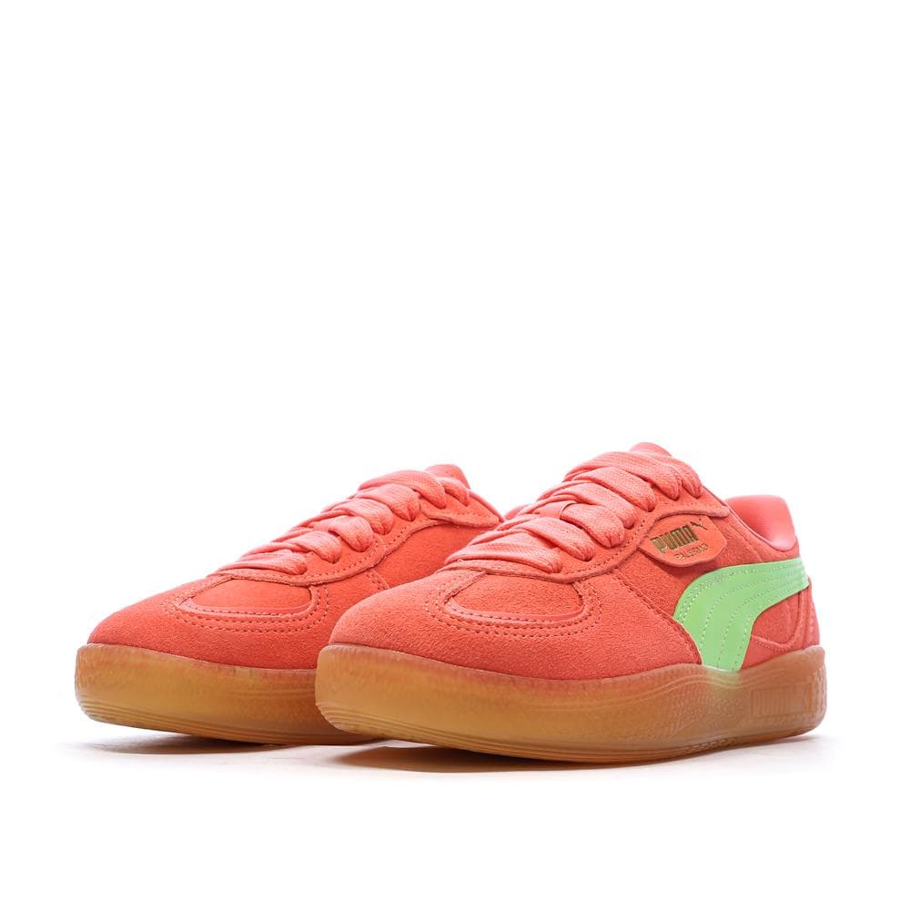 Baskets Oranges/Vertes Femme Puma Palermo Moda Xtra 6