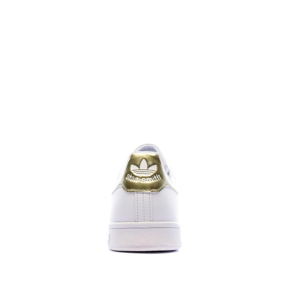 Stan Smith Baskets Blanches /Dorées Femme Adidas 3
