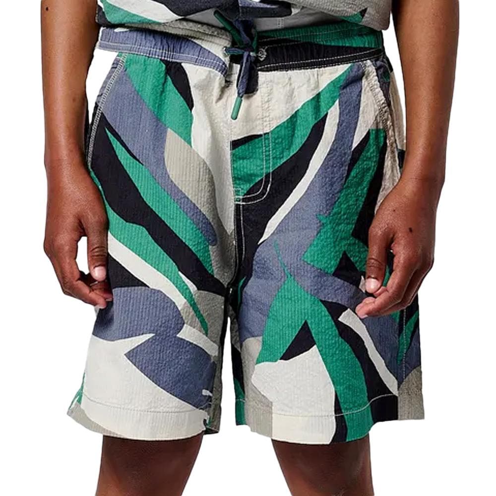 Short Beige/Bleu/Vert Garçon Kaporal Oben 1
