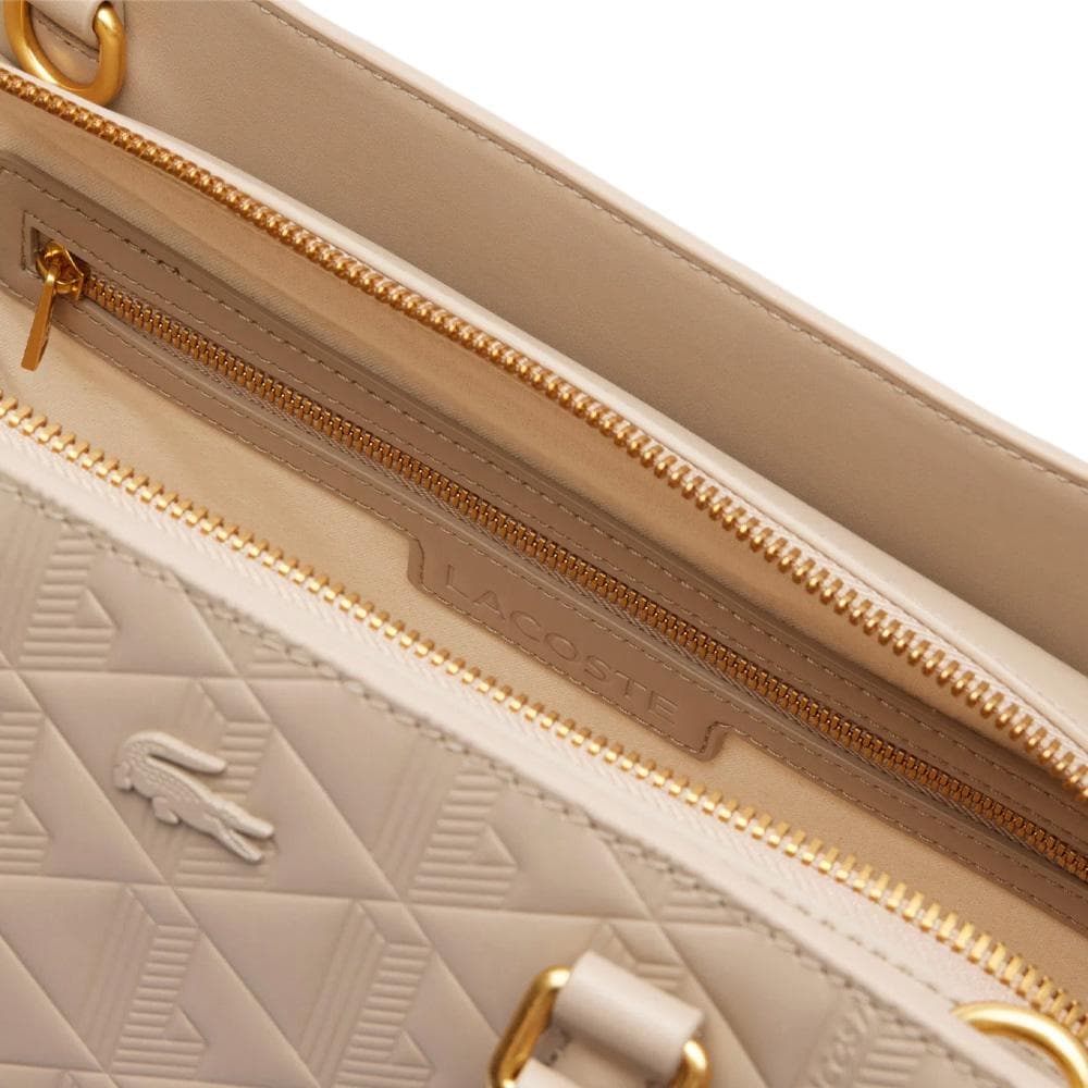 Sac à main Beige Femme Lacoste Lage Maheki Monogram 3