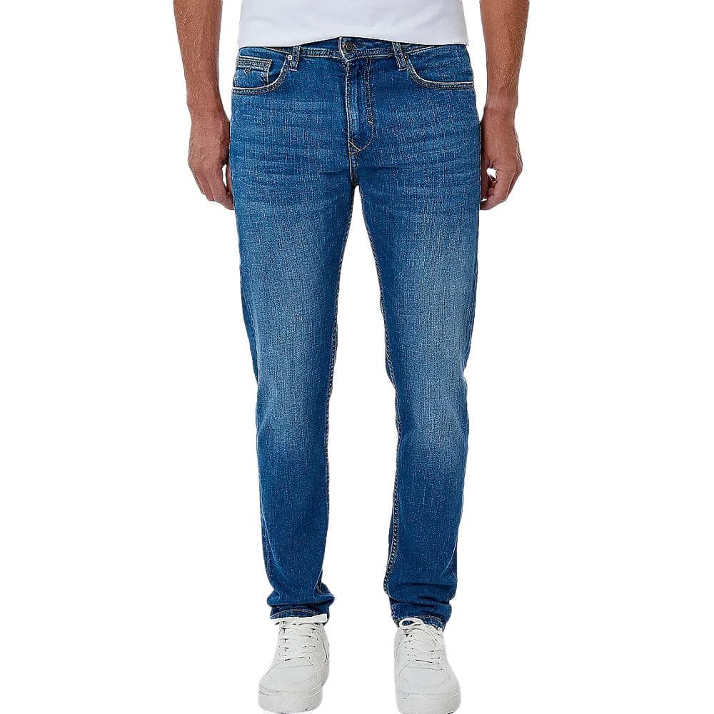 Jean Slim Bleu Délavé Homme Kaporal NINOX 1