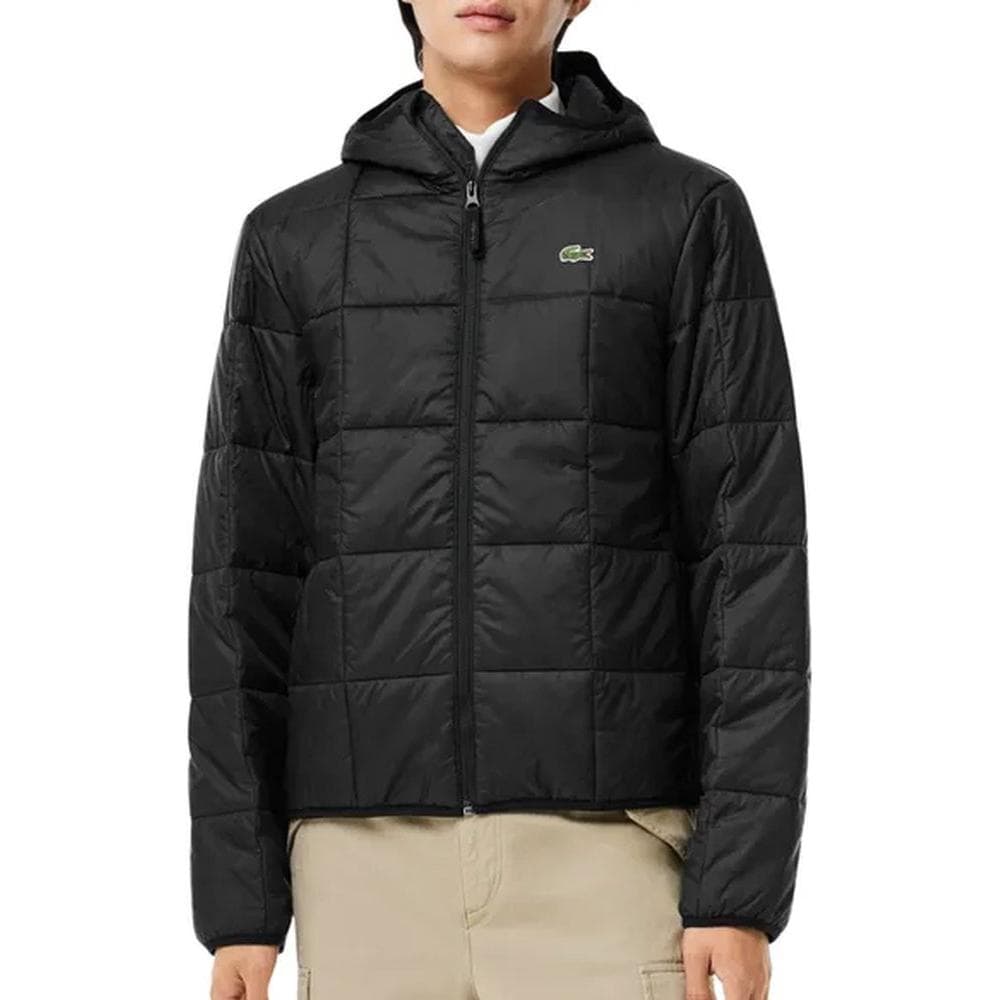 Doudoune Noire Homme Lacoste BH1666 1