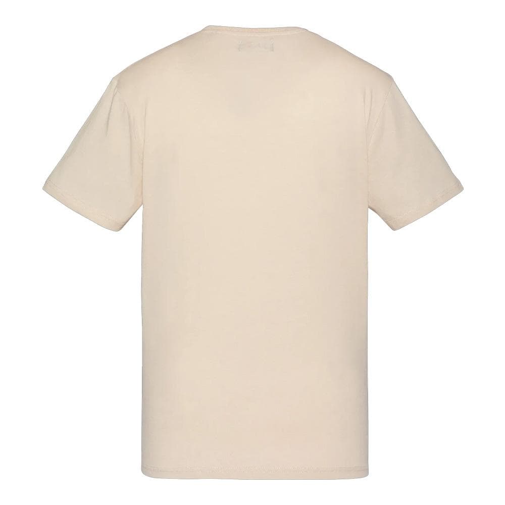 T-shirt Beige Homme Schott EMB 2