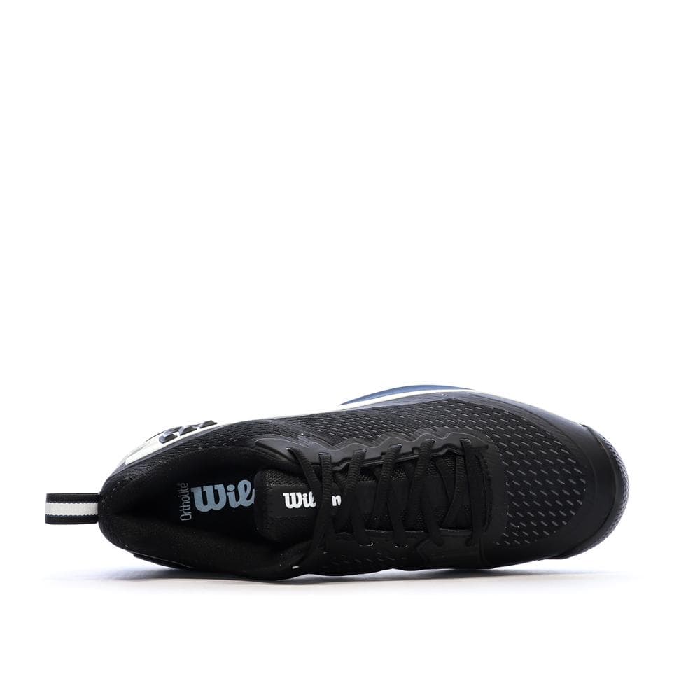 Baskets Noires/Blanches Homme Wilson Rush 4