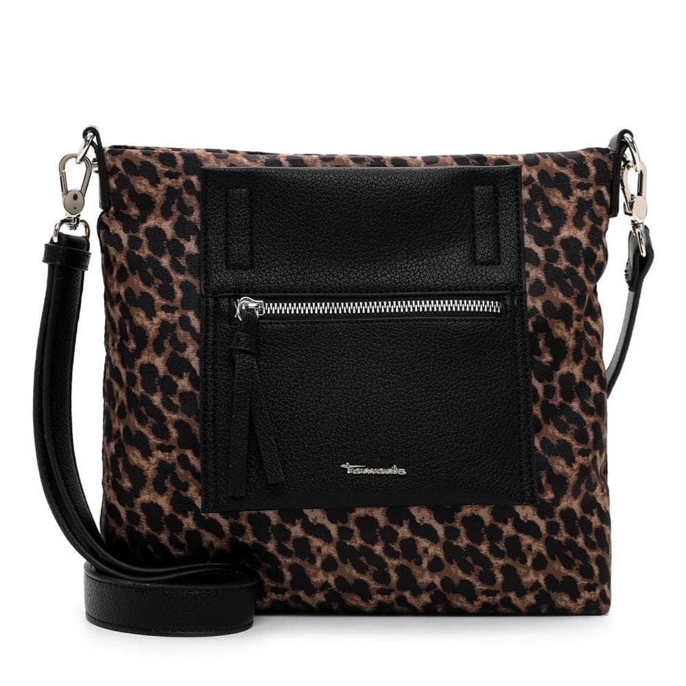 Sac à Bandoulière Noir/Léopard Femme Tamaris 1