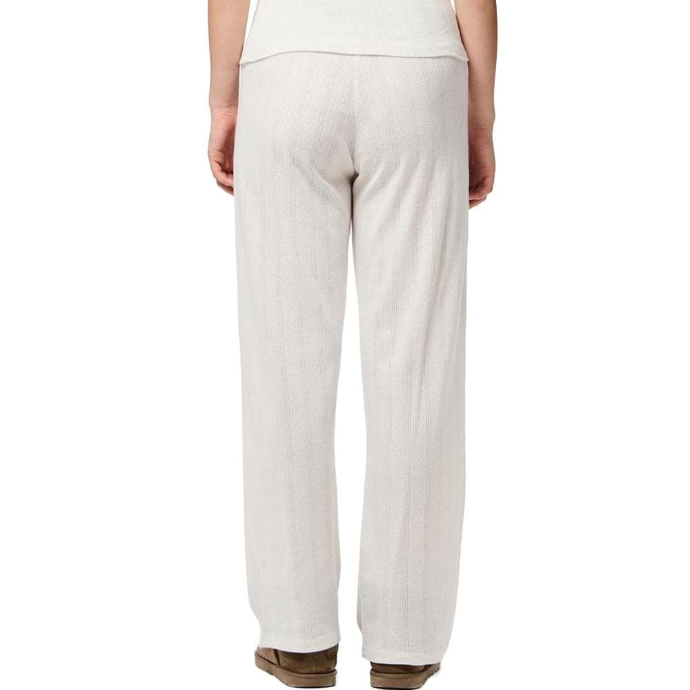 Pantalon de pyjama Blanc Femme Pièces Pointelle 2