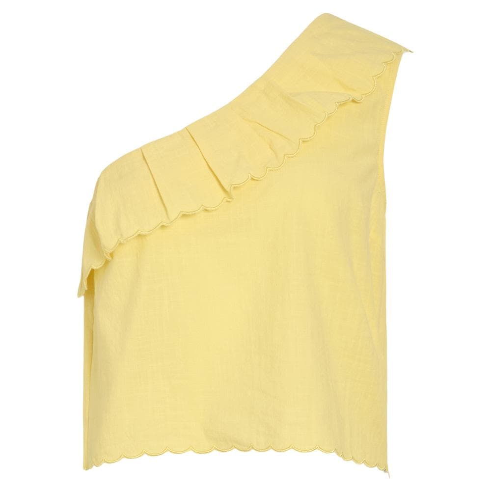Débardeur Jaune Femme Vila Fernanda 1