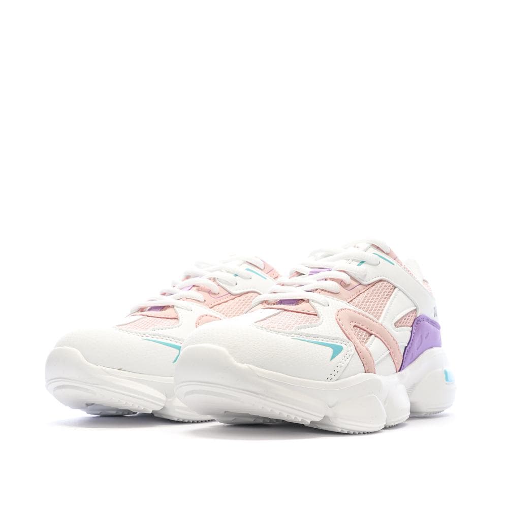 Baskets Blanc/Rose Femme/Fille Nasa Jabalem 6