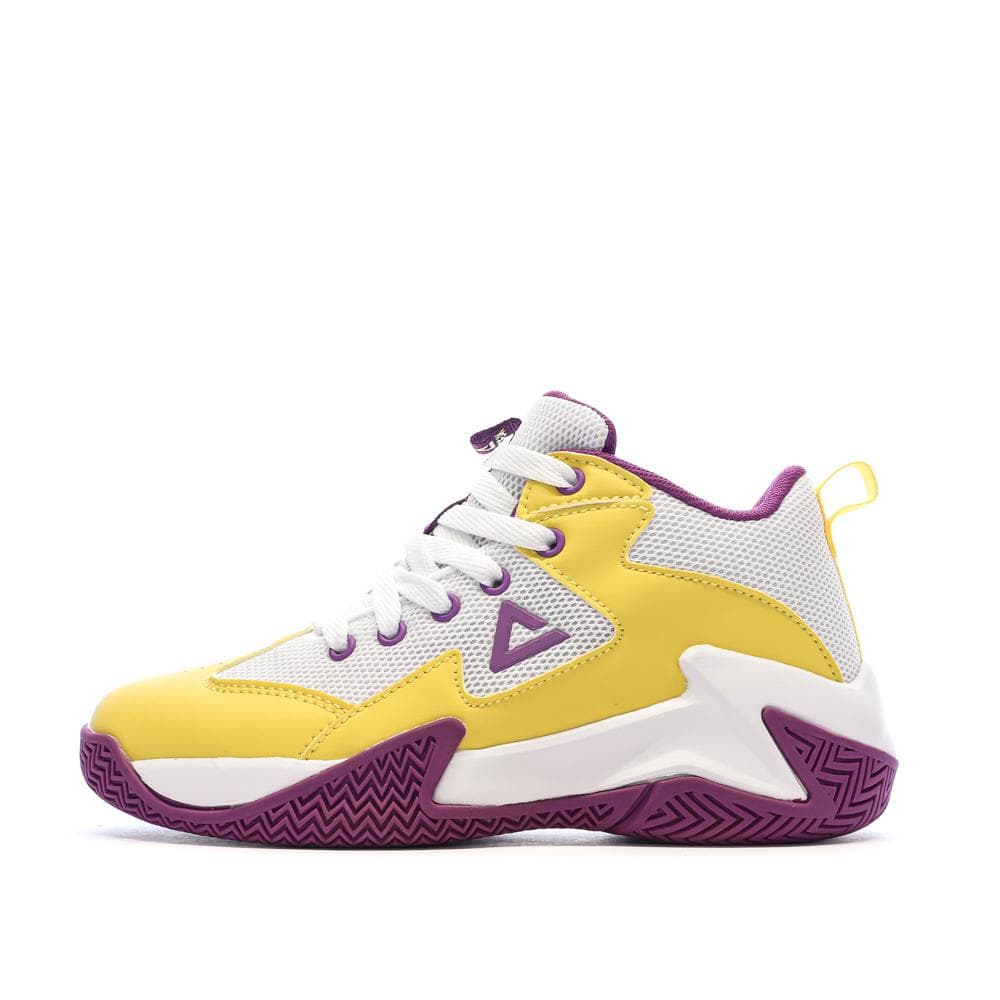 Chaussures de Basketball Blanc/Violet Fille PEAK SPORT Game 2 1