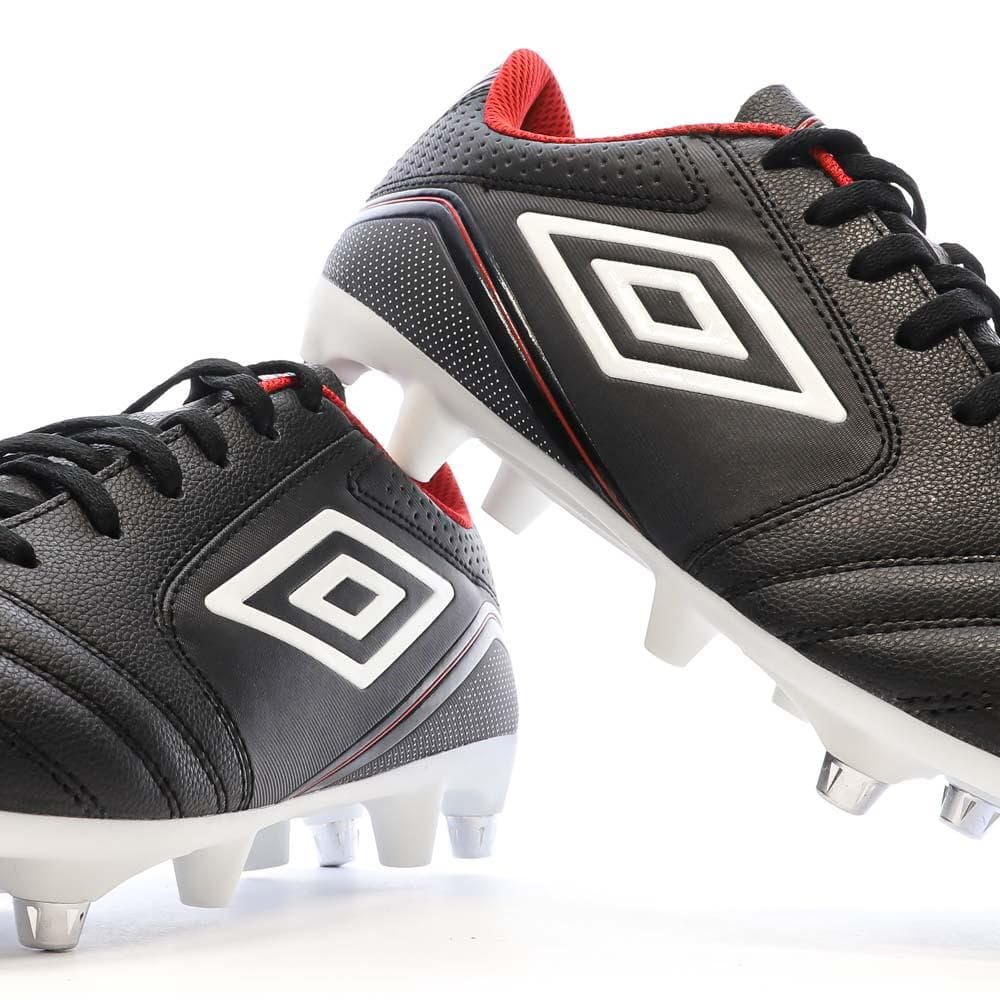 Chaussures de Rugby Noires Homme Umbro Net Classico SG 7