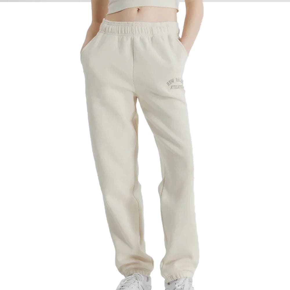 Jogging Beige Femme New Balance Seasonal 1