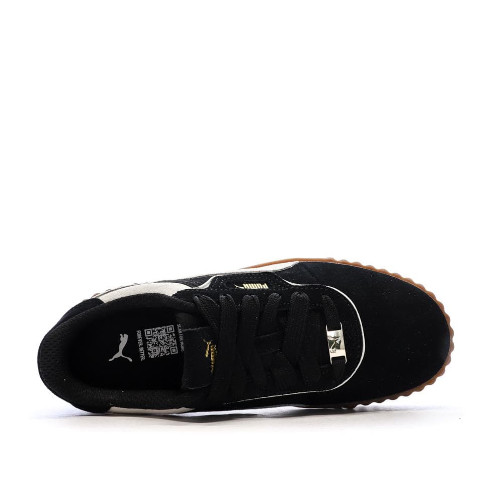 Baskets Noir Femme Puma Carina 3.0 Luxe 4