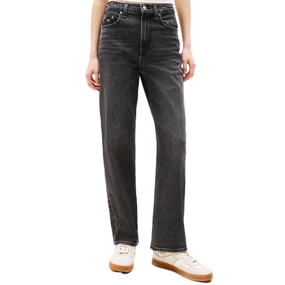 Jean Droit Gris Femme Tommy Hilfiger Layla 1