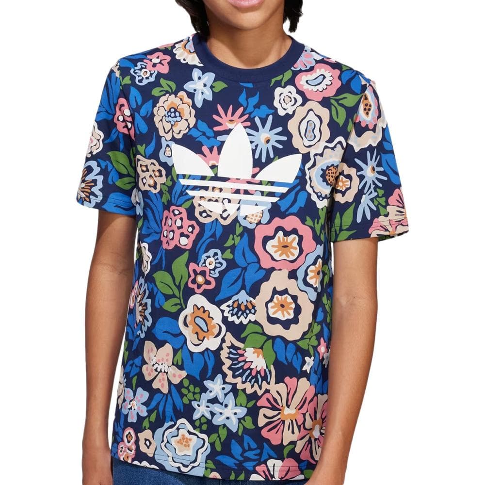 T-Shirt Bleu Junior Adidas JD0527 1