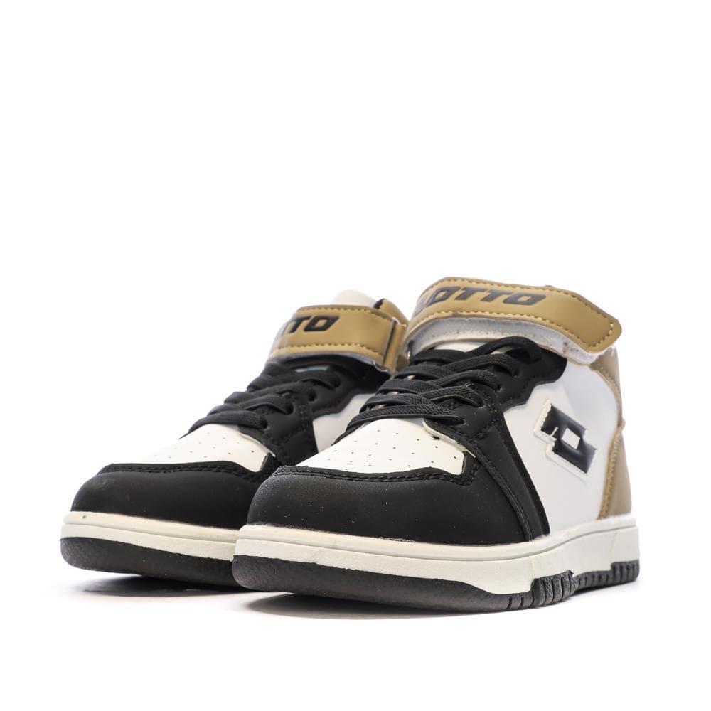 Baskets Noires/Blanches Garçon Lotto Ravenne 6