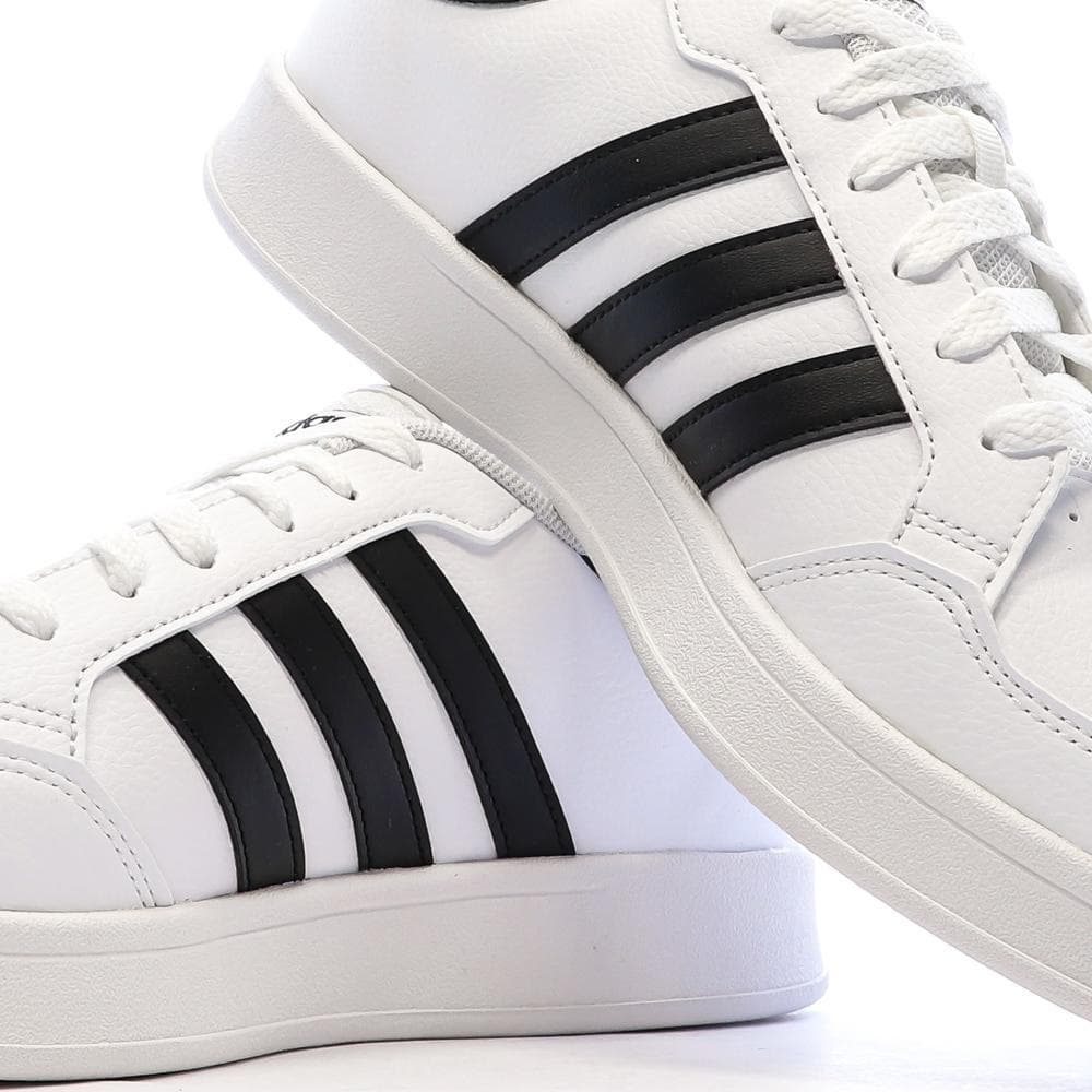 Baskets Blanches/Noires Homme Adidas Breaknet 7