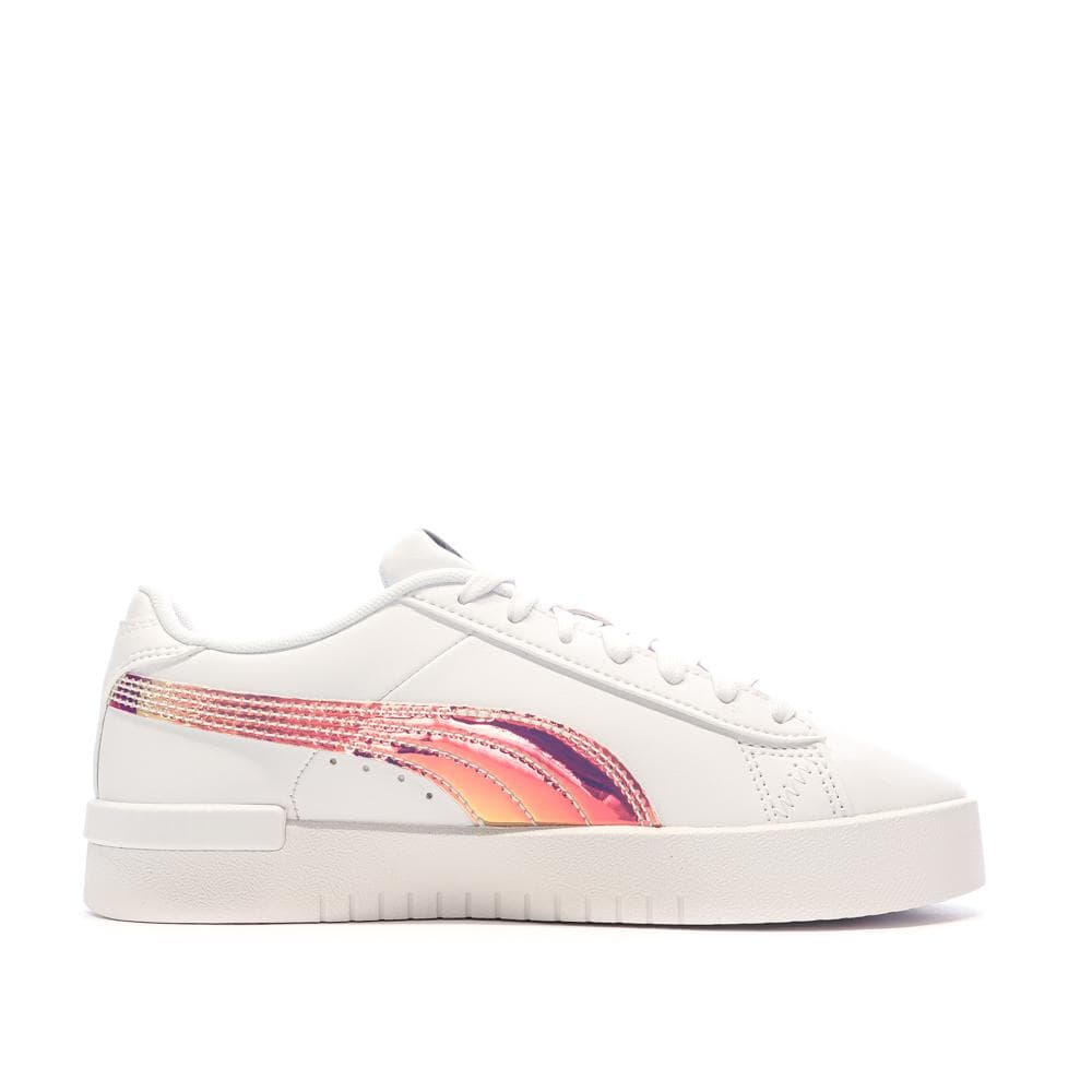 Baskets Blanc/Rose Fille/Femme Puma Jada Holo 2