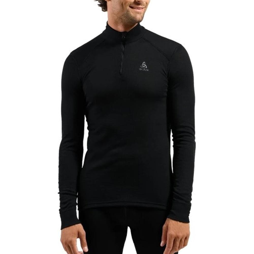 Haut Thermique manches longues Noir 1/2 ZIP ODLO Turtle 1