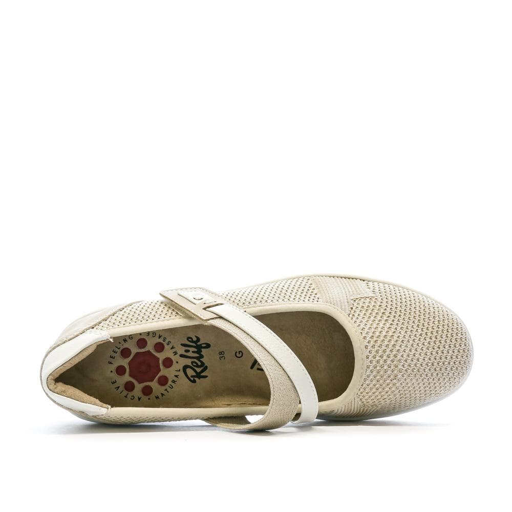 Chaussures de ville Écru Femme Haol Llyod 4