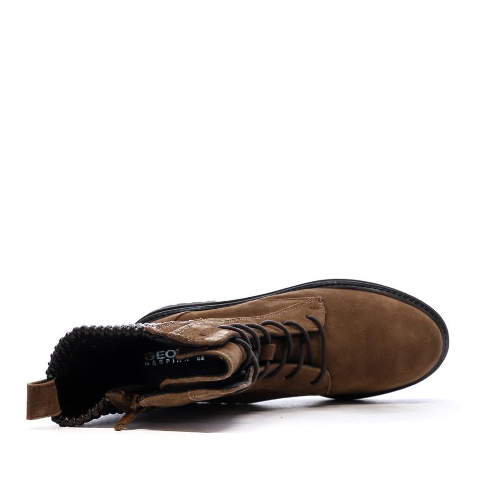 Bottines Marron/Noir Femme Geox Iridea 4