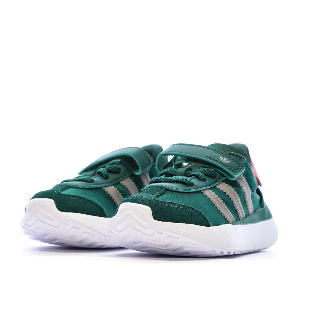 Baskets Vertes Garçon Adidas Country 6