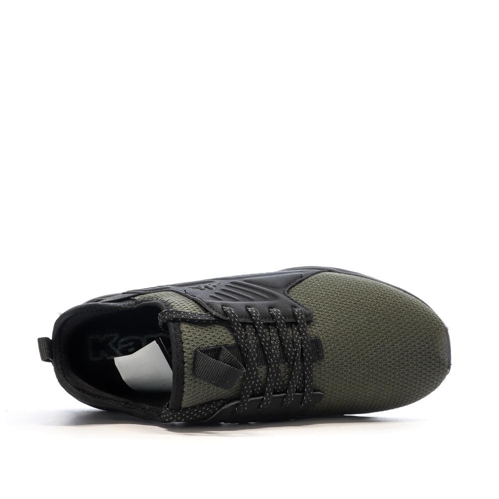Baskets Noires/Kaki Garçon Kappa San Puerto Lace 4
