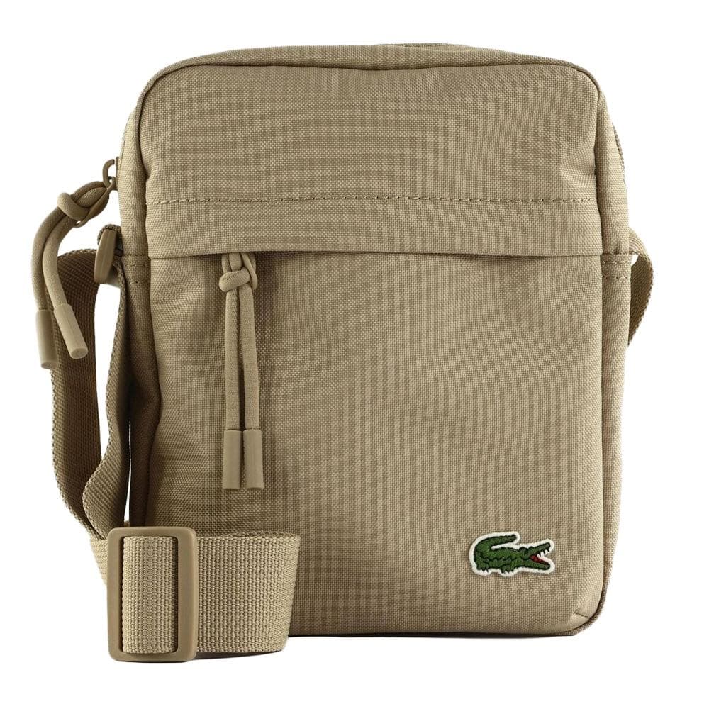 Sacoche Beige/Kaki clair Mixte Lacoste Neocroc 1