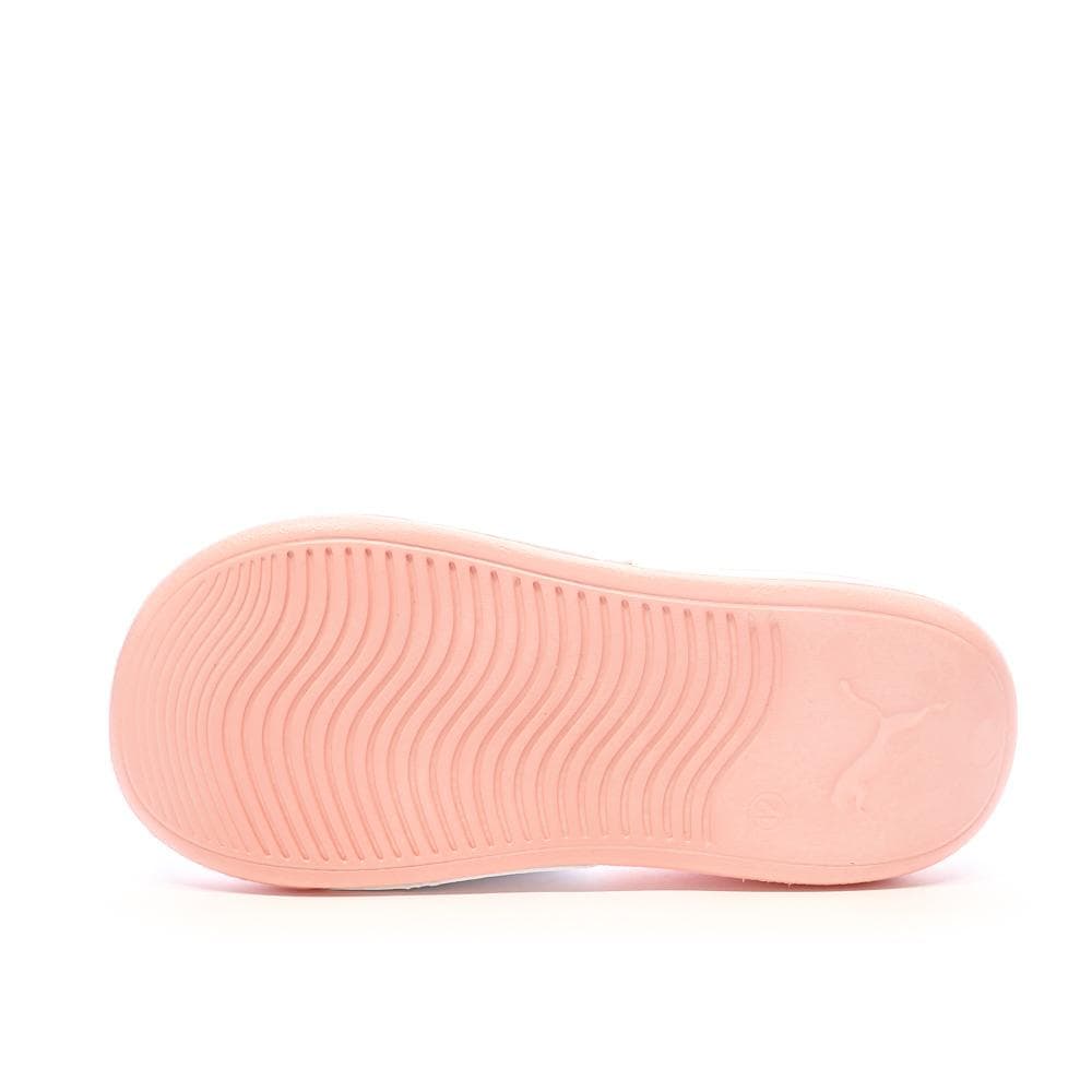 Claquettes Blanches/Roses Fille Puma 20 372313-34 2