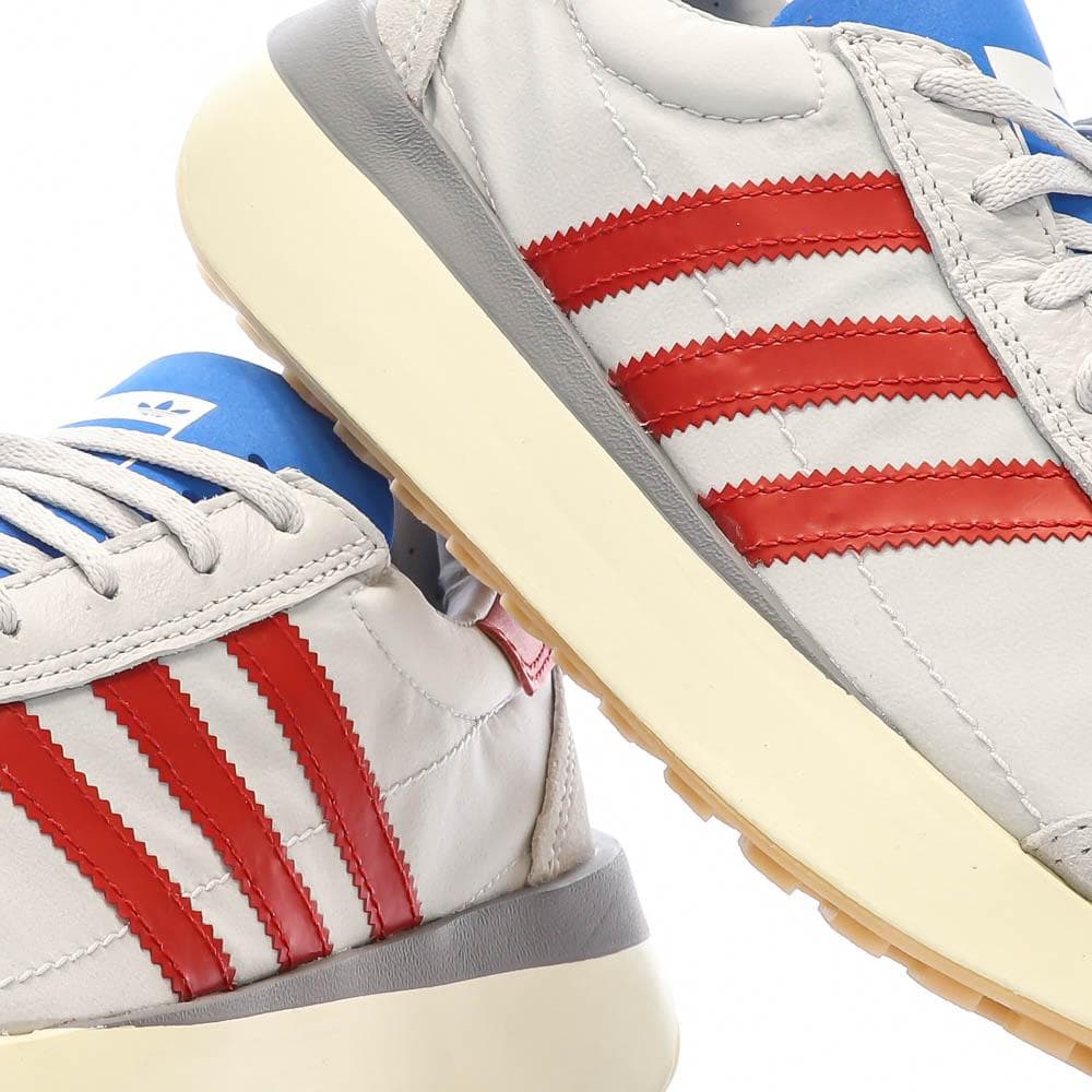 Baskets Gris/Bleu/Rouge Homme Adidas Country 7