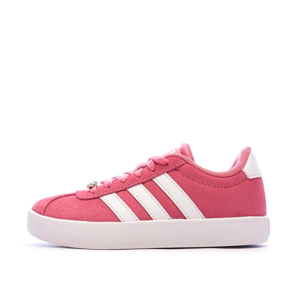 Baskets Rose Fille Adidas Vl Court 3.0 K 1