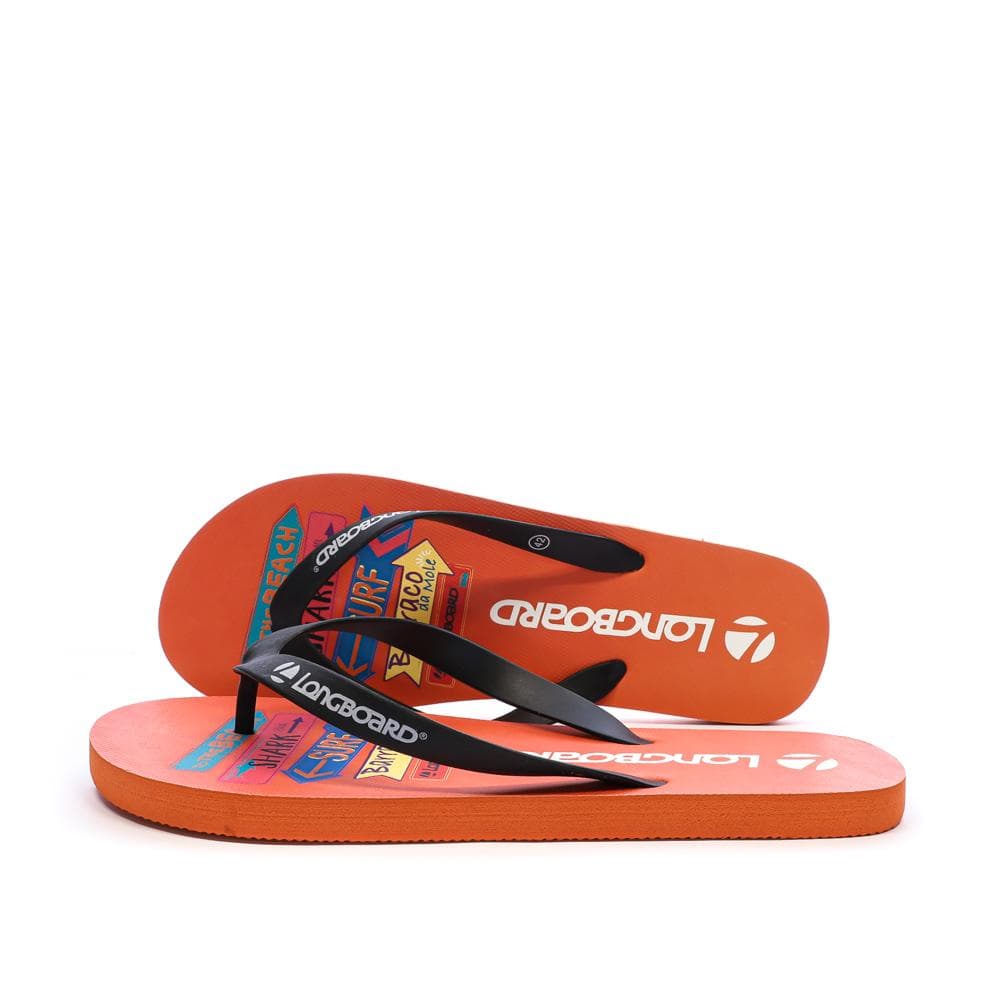 Tongs Orange Homme/Garçon Longboard Phong 1