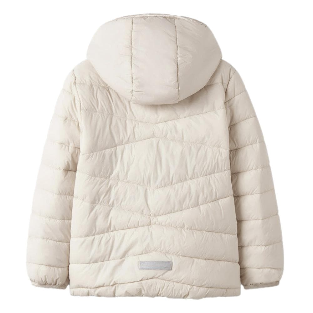 Doudoune Blanche Fille Name it Marble 2