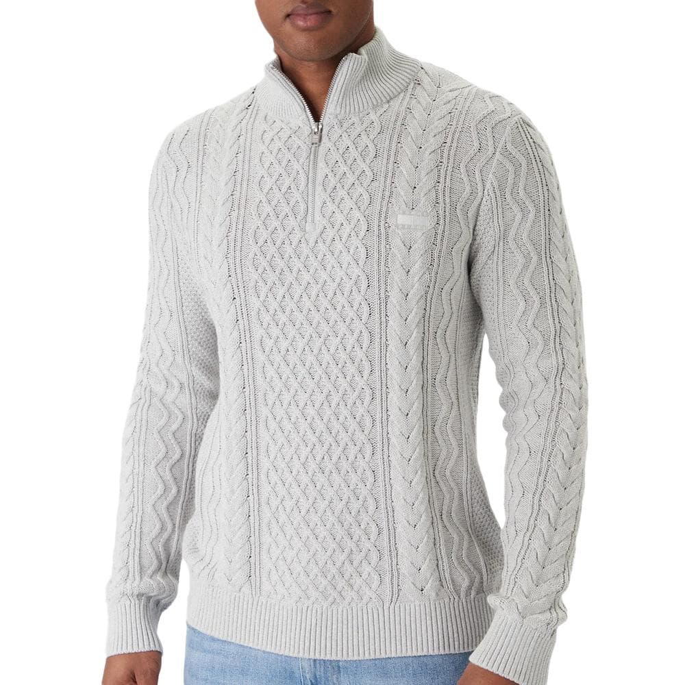 Pull Gris Homme Tommy Hilfiger Cable 1