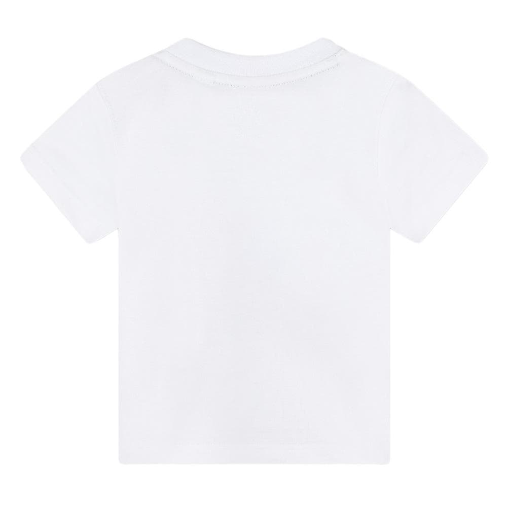 T-Shirt Blanc Bébé Timberland T60102 2