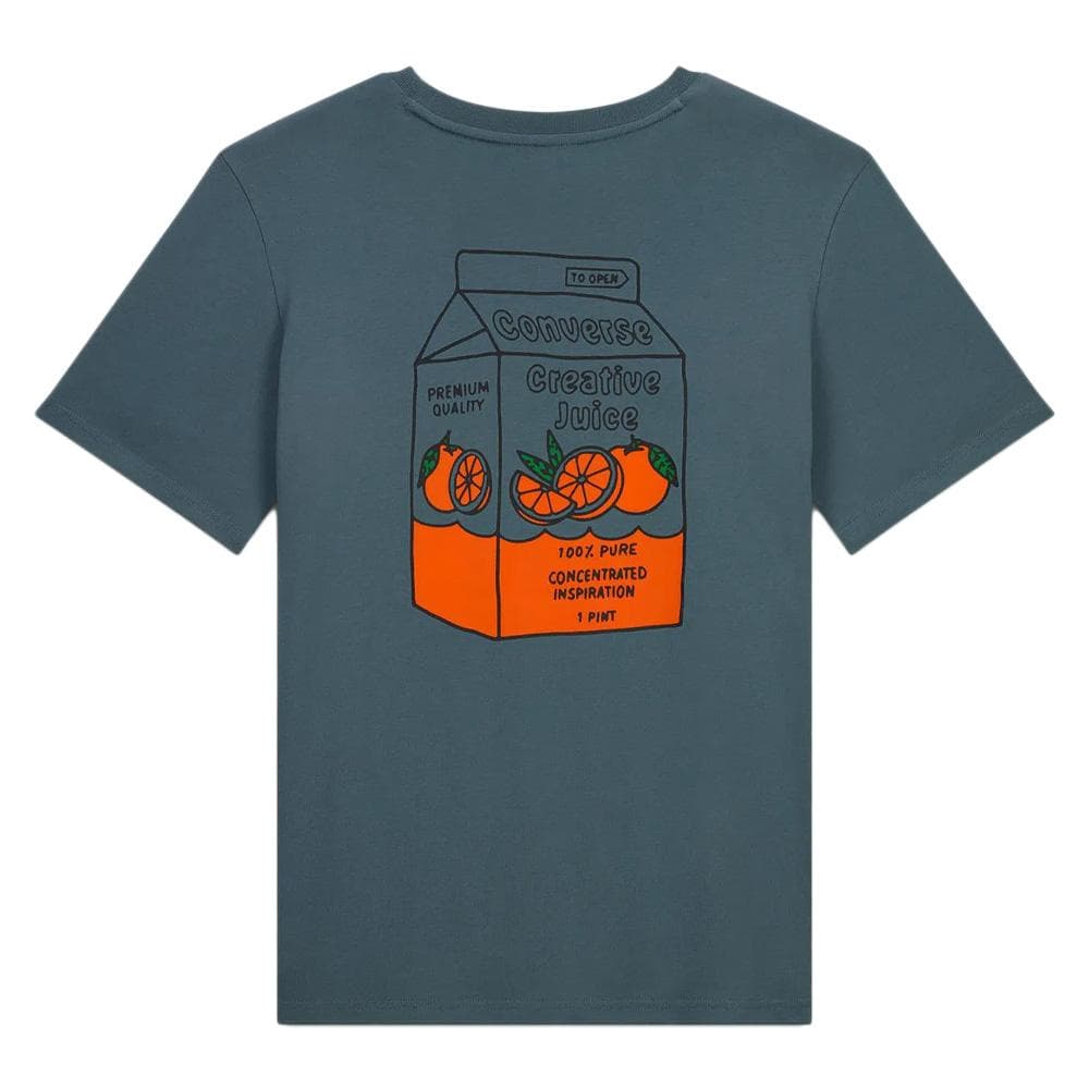 T-Shirt Bleu Homme Converse Summer 2
