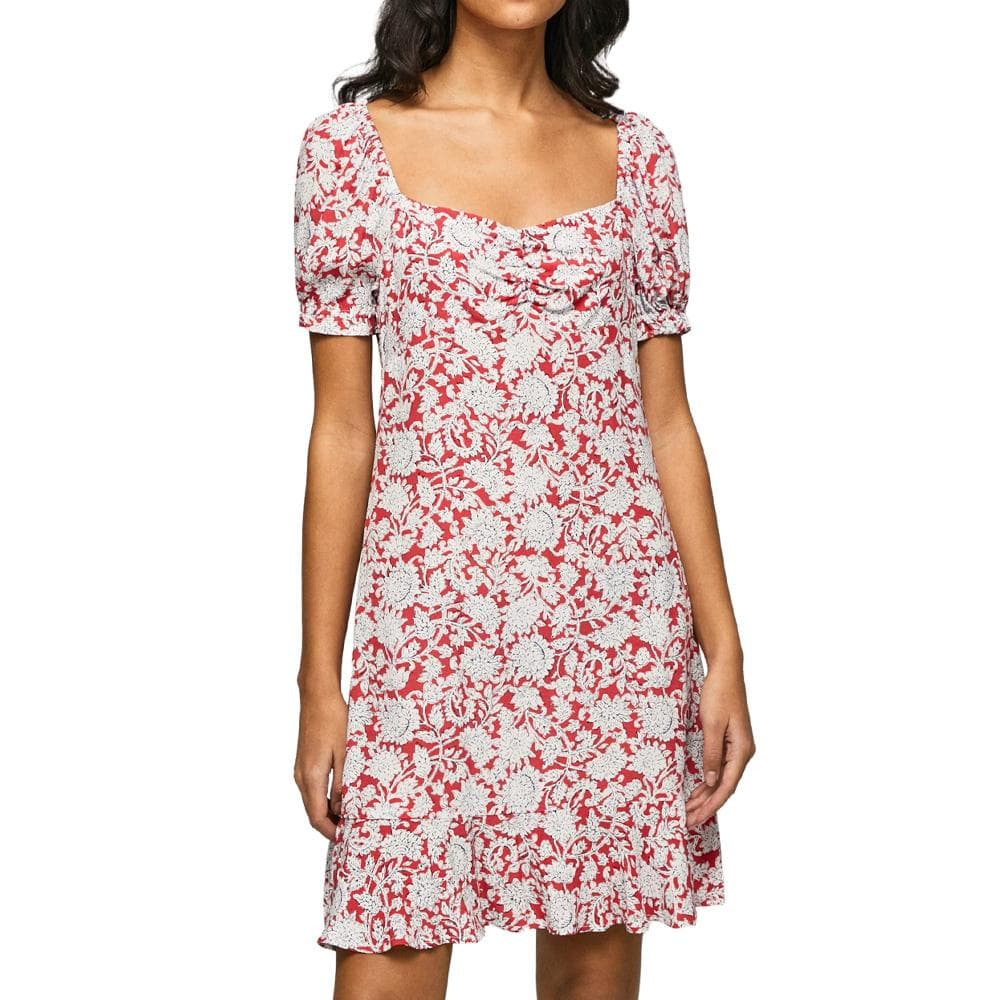 Robe Rouge/Blanc Femme Pepe jeans Pavana 1